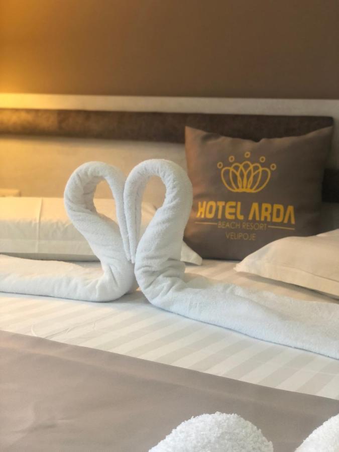 Hotel Arda Velipojë Buitenkant foto